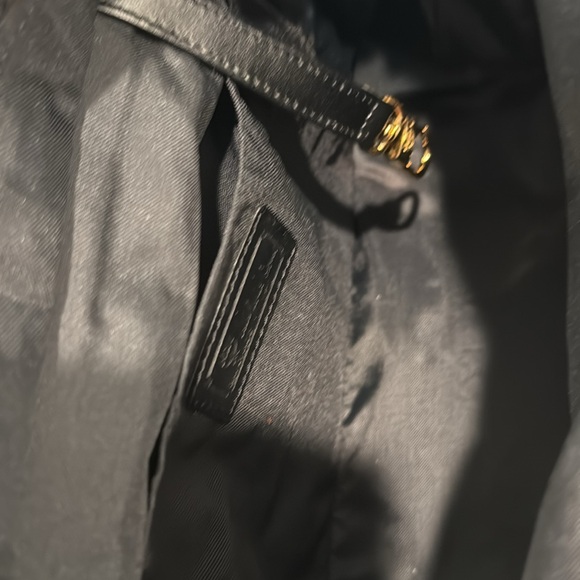 Authentic MCM Vintage Black Visetos Nylon Handle Tote Bag Made in Germany - Picture 14 of 17